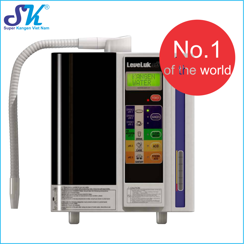 Máy kangen Leveluk SD501 50tr, Leveluk K8 65tr, Made in Japan