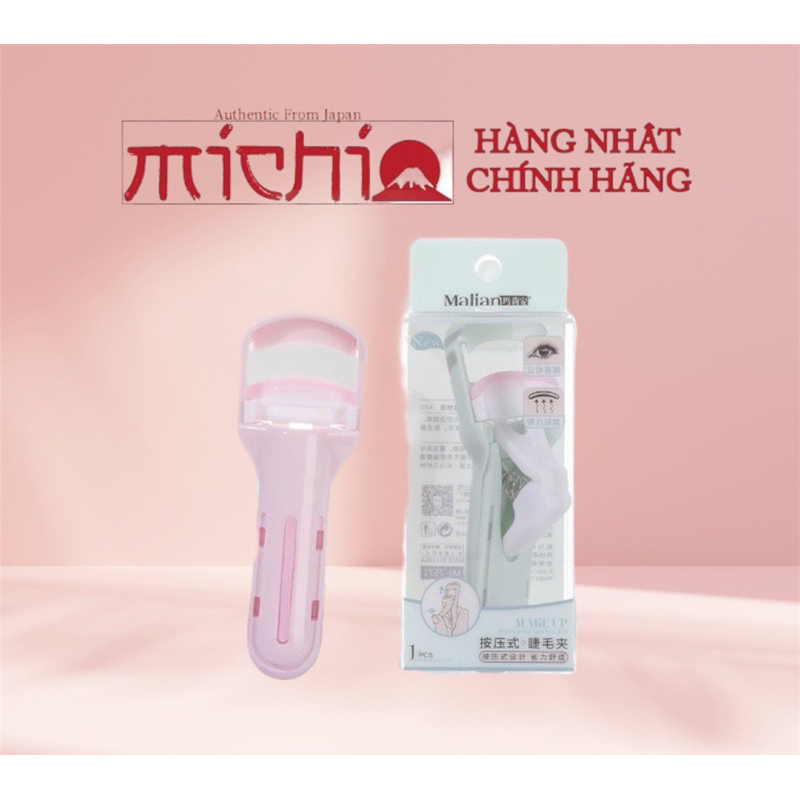 Kẹp Uốn Cong Lông Mi 3D Bằng Nhựa Đầu Vuông Malian Chuyên Dụng