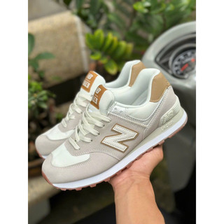 Giày thể thao Sneaker NB 574 kem nâu