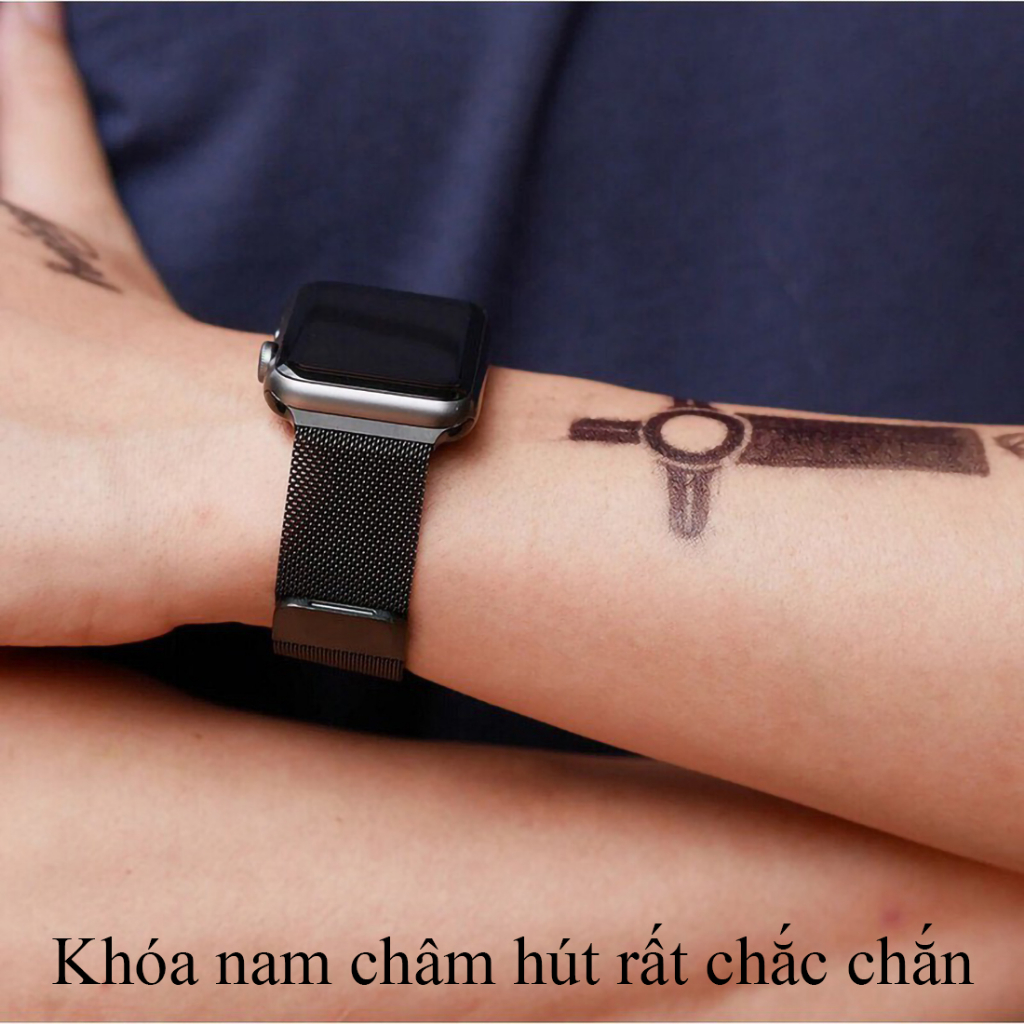 Dây đồng hồ thông minh thép series 8 7 6 5 4 3 2 Ultra SE, dây đeo đồng hồ kim loại 49mm 45mm 44mm 42mm 41mm 40mm 38mm