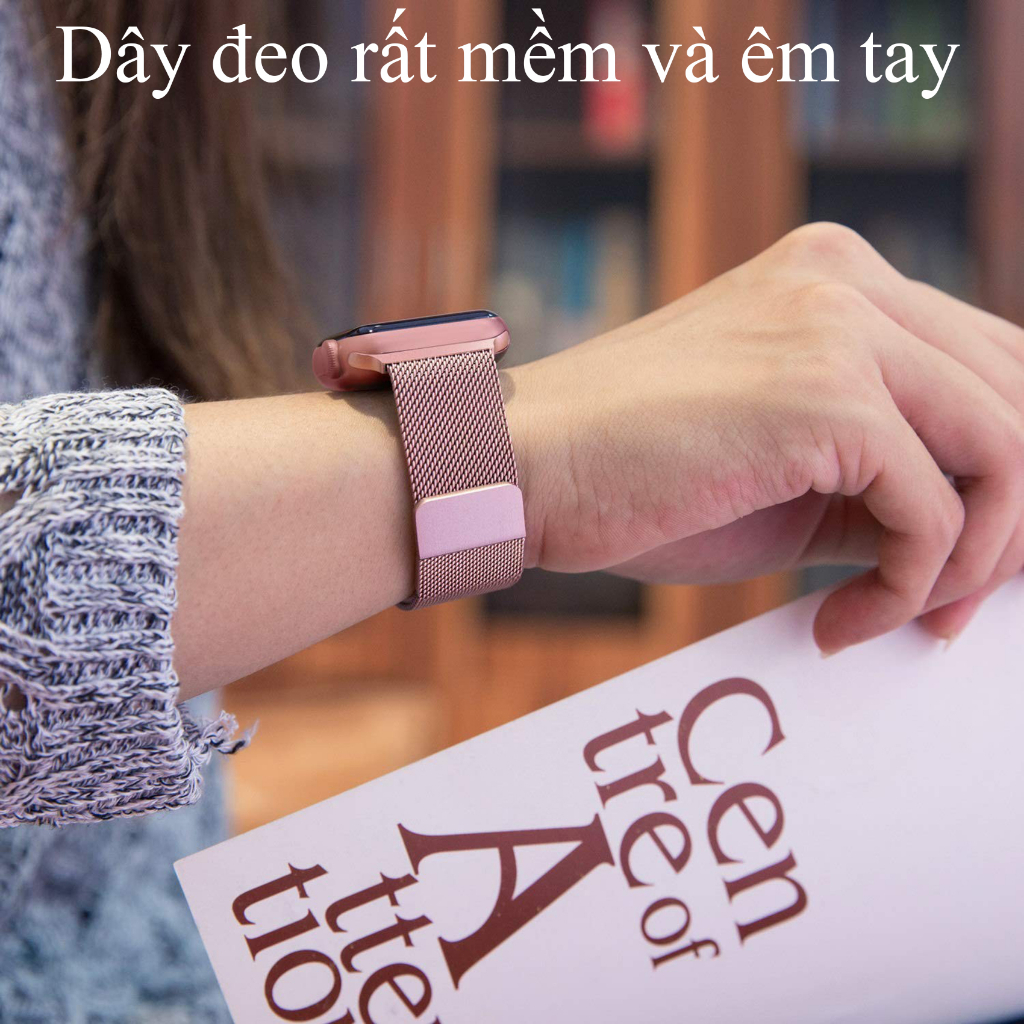 Dây đồng hồ thông minh thép series 8 7 6 5 4 3 2 Ultra SE, dây đeo đồng hồ kim loại 49mm 45mm 44mm 42mm 41mm 40mm 38mm