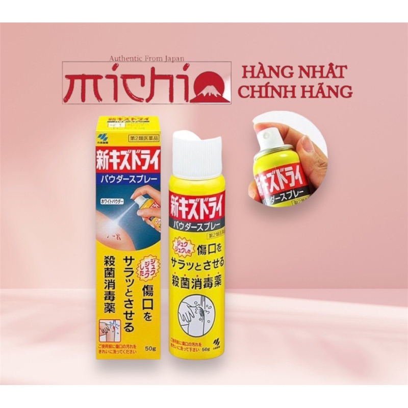 Chai xịt cầm máu Nhật Bản