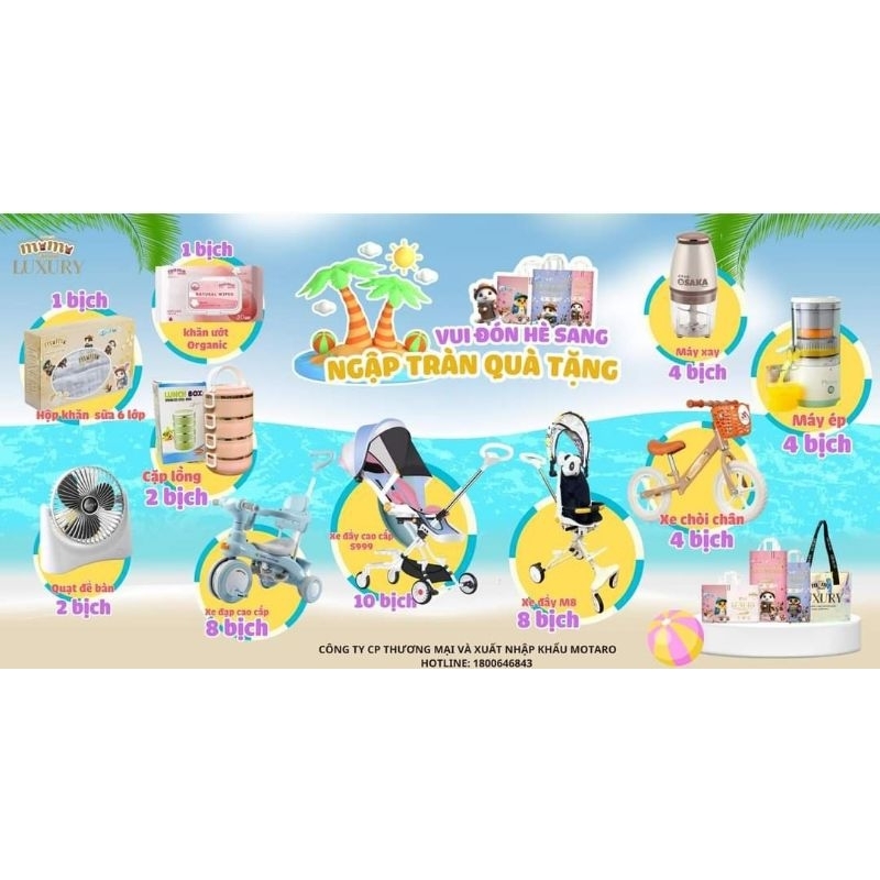 Bỉm MOMO LUXURY Đủ Size