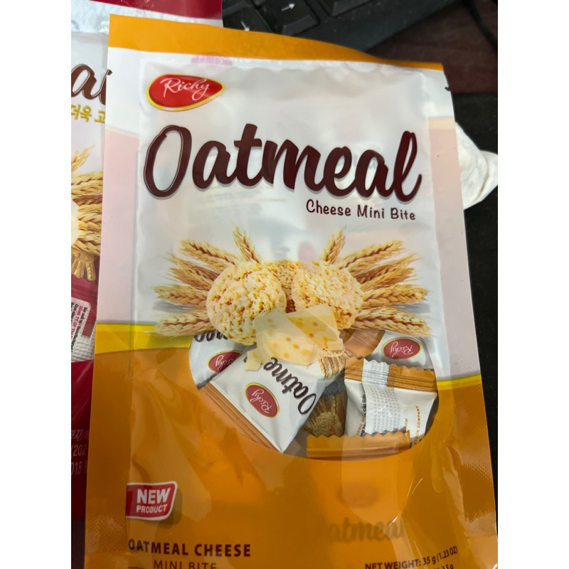 BÁNH NGŨ CỐC YÊN MẠCH OATMEAL _ RICHY GÓI MINI 35G