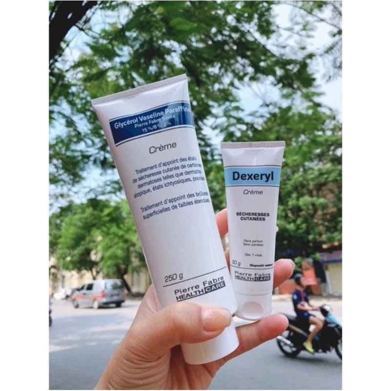 Kem Dưỡng Dexeryl Cream 50g và 250g Pháp Dưỡng Ẩm, Dưỡng Da Cho Da Khô, Nẻ, Chàm