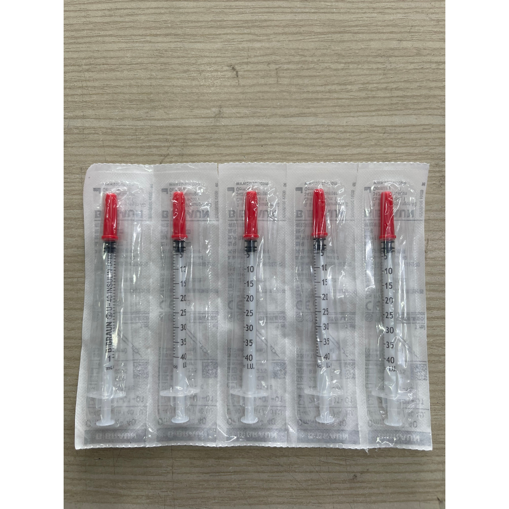 Kim tiêm tiểu đường Omnican 1ml/40 IU B.Braun đỏ