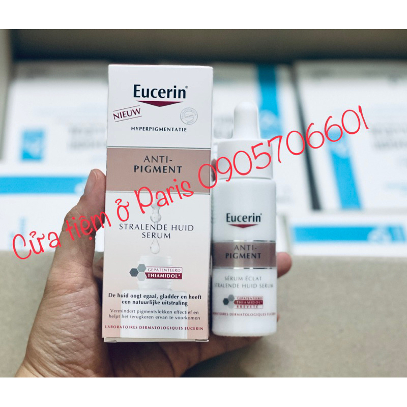 TINH CHẤT / SERUM LÀM SÁNG VÀ ĐỀU MÀU DA EUCERIN ANTI PIGMENT ECLAT (30ml - bill Pháp)