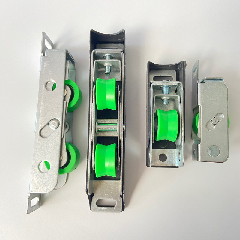 Bánh xe cửa lùa hệ 55 , bánh xe đơn đôi