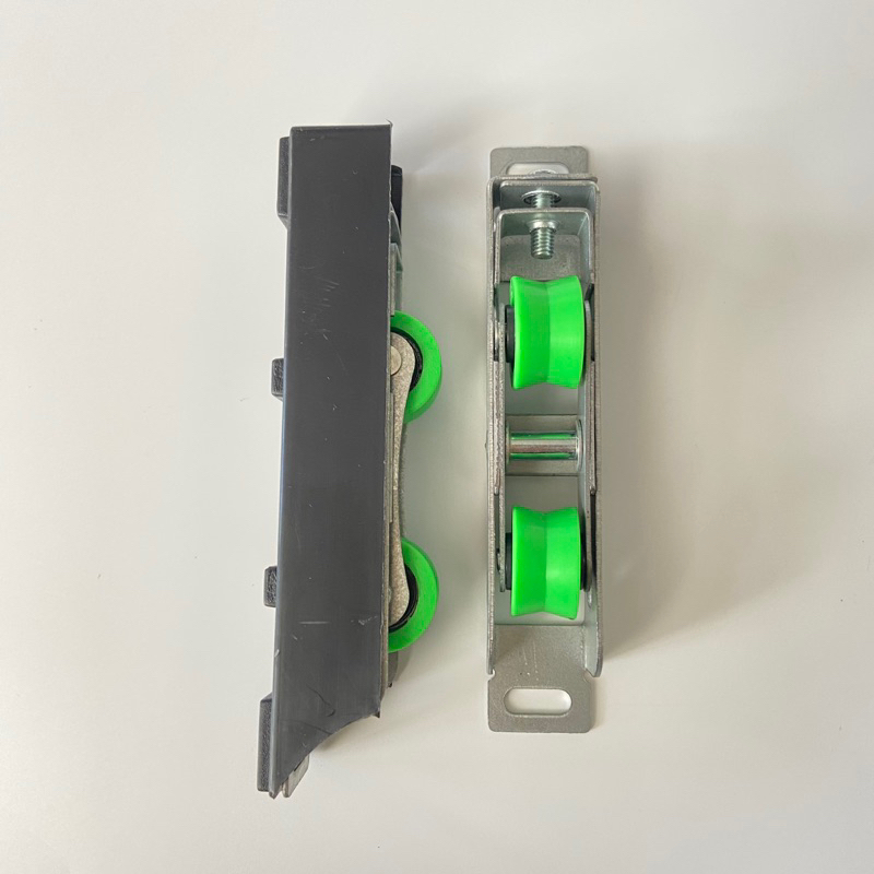 Bánh xe cửa lùa hệ 55 , bánh xe đơn đôi