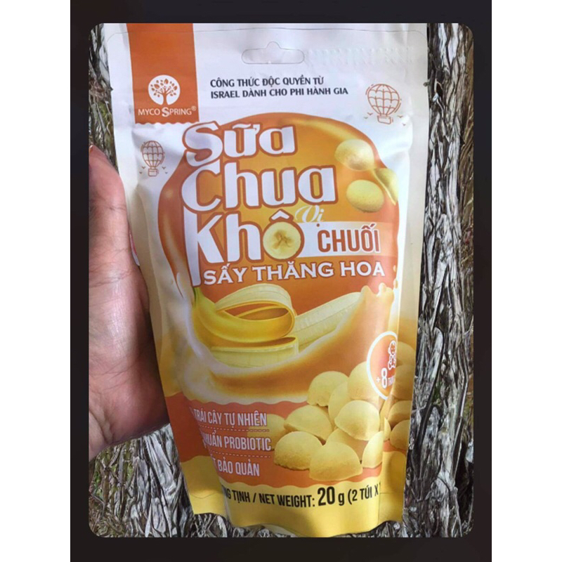Sữa chua khô sấy thăng hoa 20g