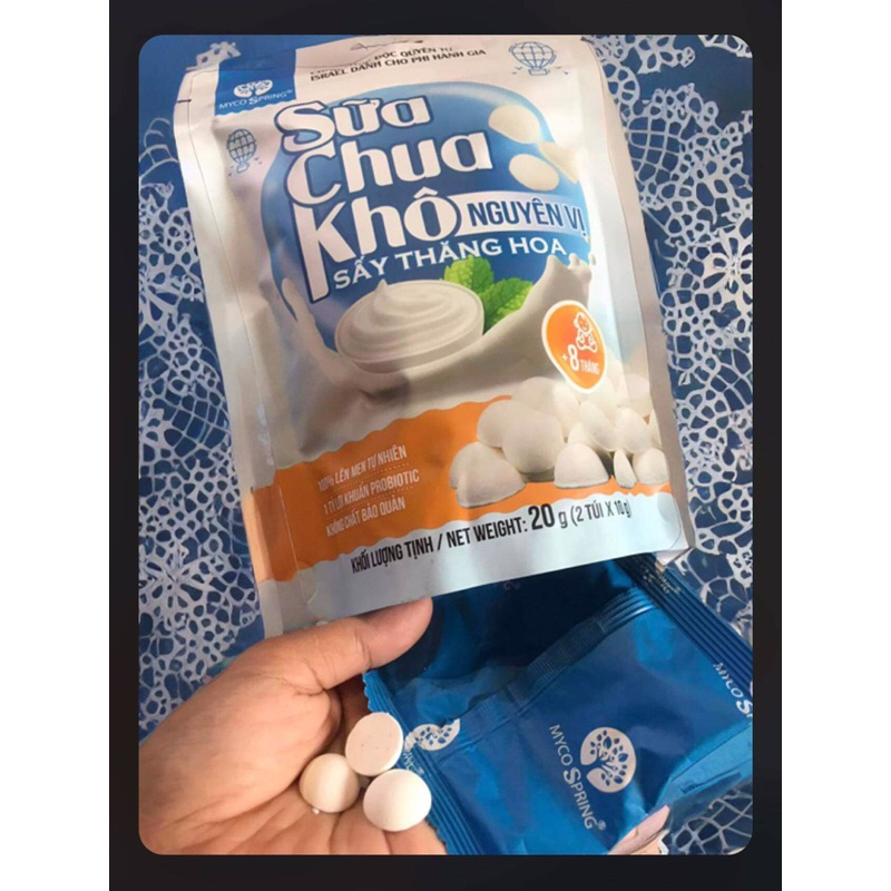 Sữa chua khô sấy thăng hoa 20g
