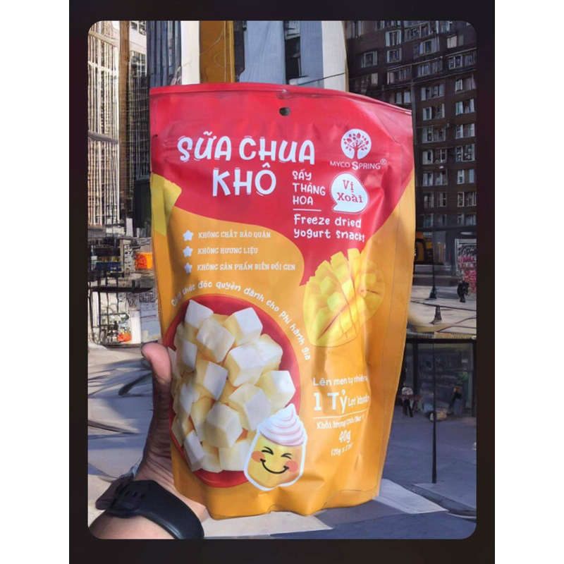 Sữa chua khô sấy thăng hoa 20g