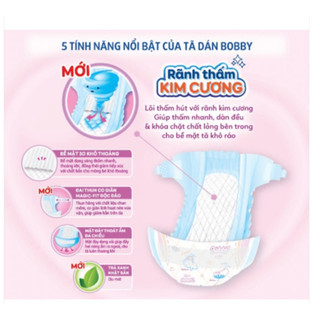 TẢ DÁN  BOBBY SIZE XS70+6 MIẾNG
