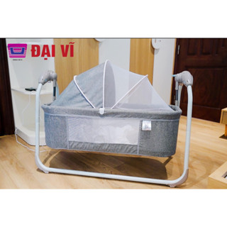 Nôi điện tự động. nôi điện cao cấp Đại Vĩ. Nôi điện thế mới kết nối bluetooth và có điều khiển từ xa.