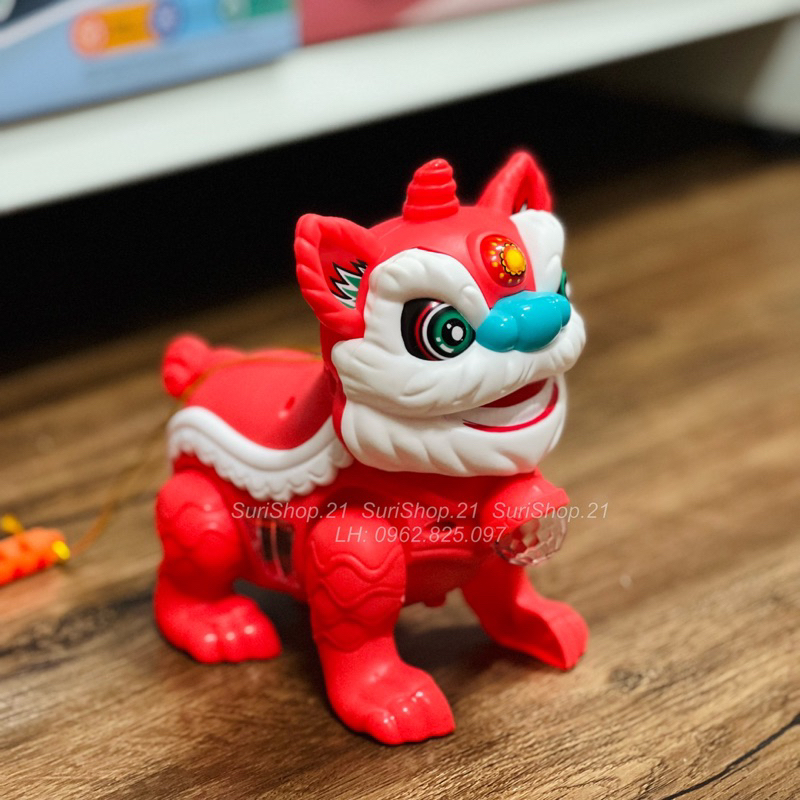Lồng đèn lân có nhạc và đèn cho bé, lồng đèn trung thu cho bé