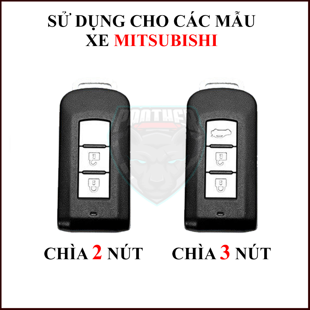 Ốp Chìa Khóa Xe Mitsubishi Xpander, Outlander, Attrage Pajero Sport Mirage, Triton Họa Tiết Cờ Ý Sang Trọng