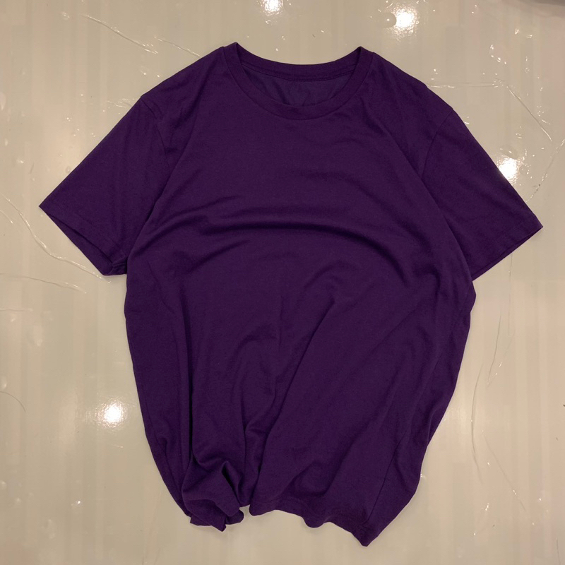 Pass áo Uniqlo tím như mới 2hand