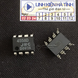 JRC4558D JRC4558 4558D 4558 CẮM LOẠI TỐT NHẬP KHẨU [LINH KIỆN HÀ TĨNH]