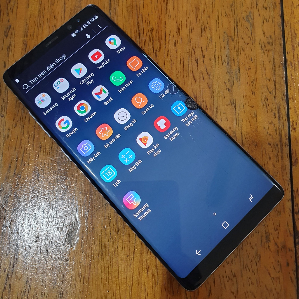 Điện Thoại Samsung Note 8 củ vỡ màn hình giá rẻ - Ram 6gb - Bộ nhớ 64gb