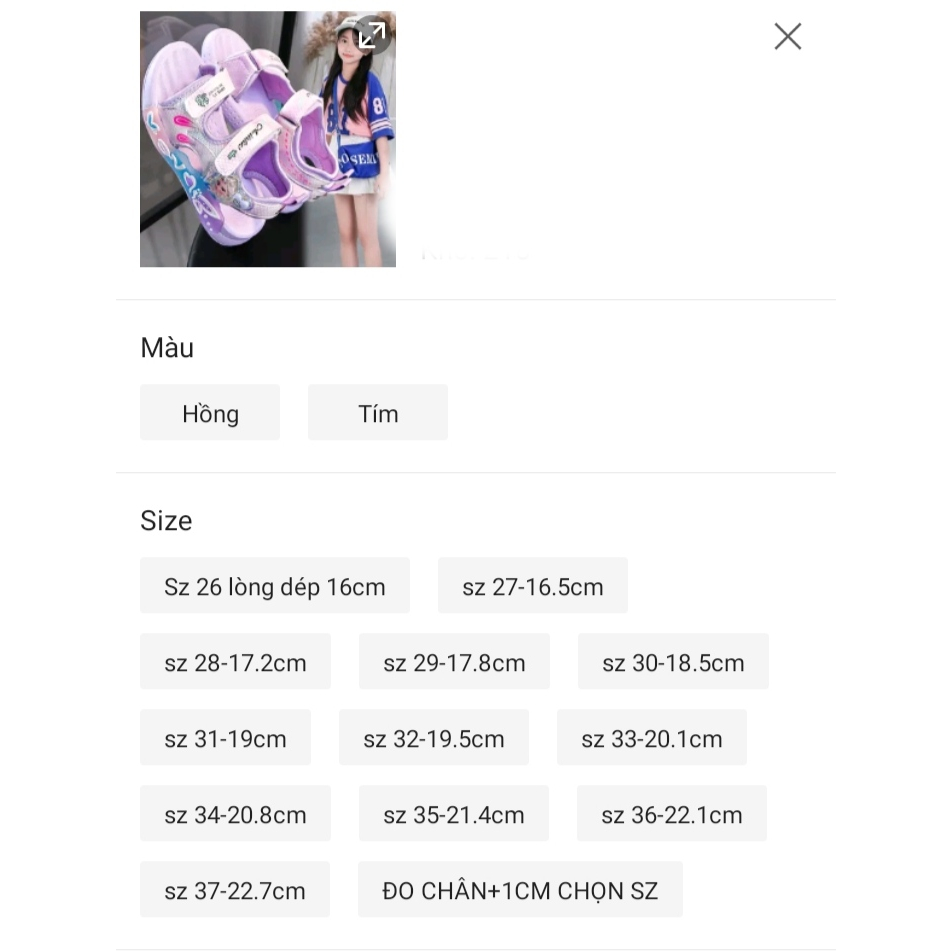 Dép Sandal Cho Bé Gái 3-12 Tuổi, Dép Xăng Đan Công Chúa Đế Dẻo In Họa Tiết Màu Pastel Siêu Dễ Thương