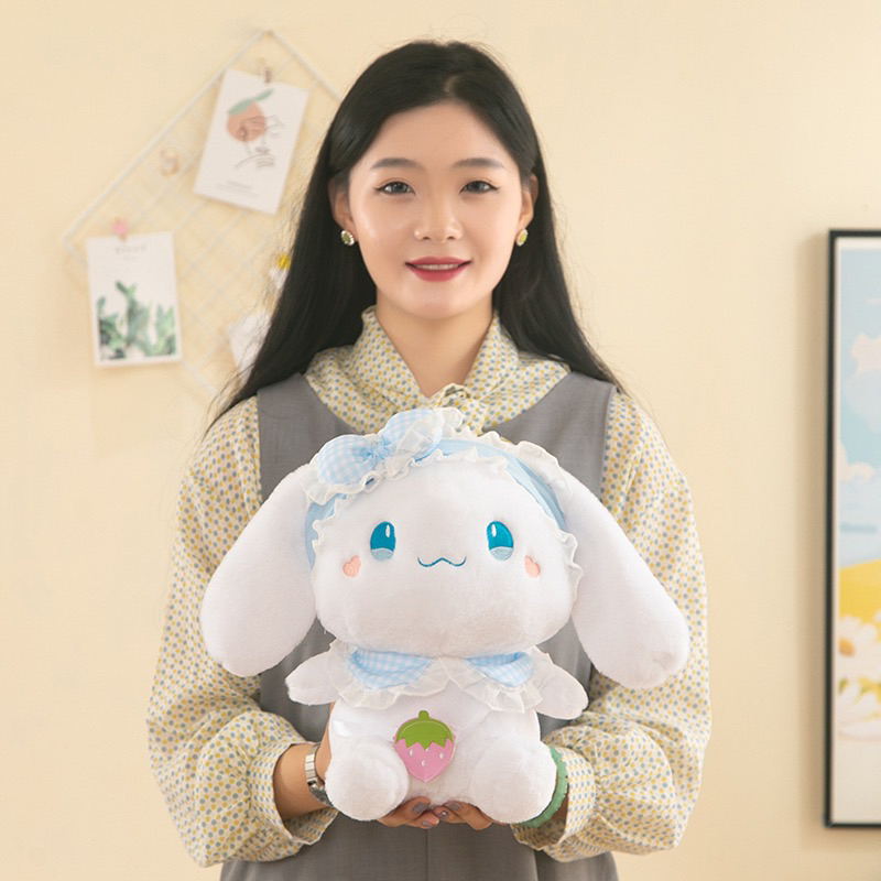 Gấu bông Cinnamoroll cài nơ siêu siêu đáng iu cưng xỉu
