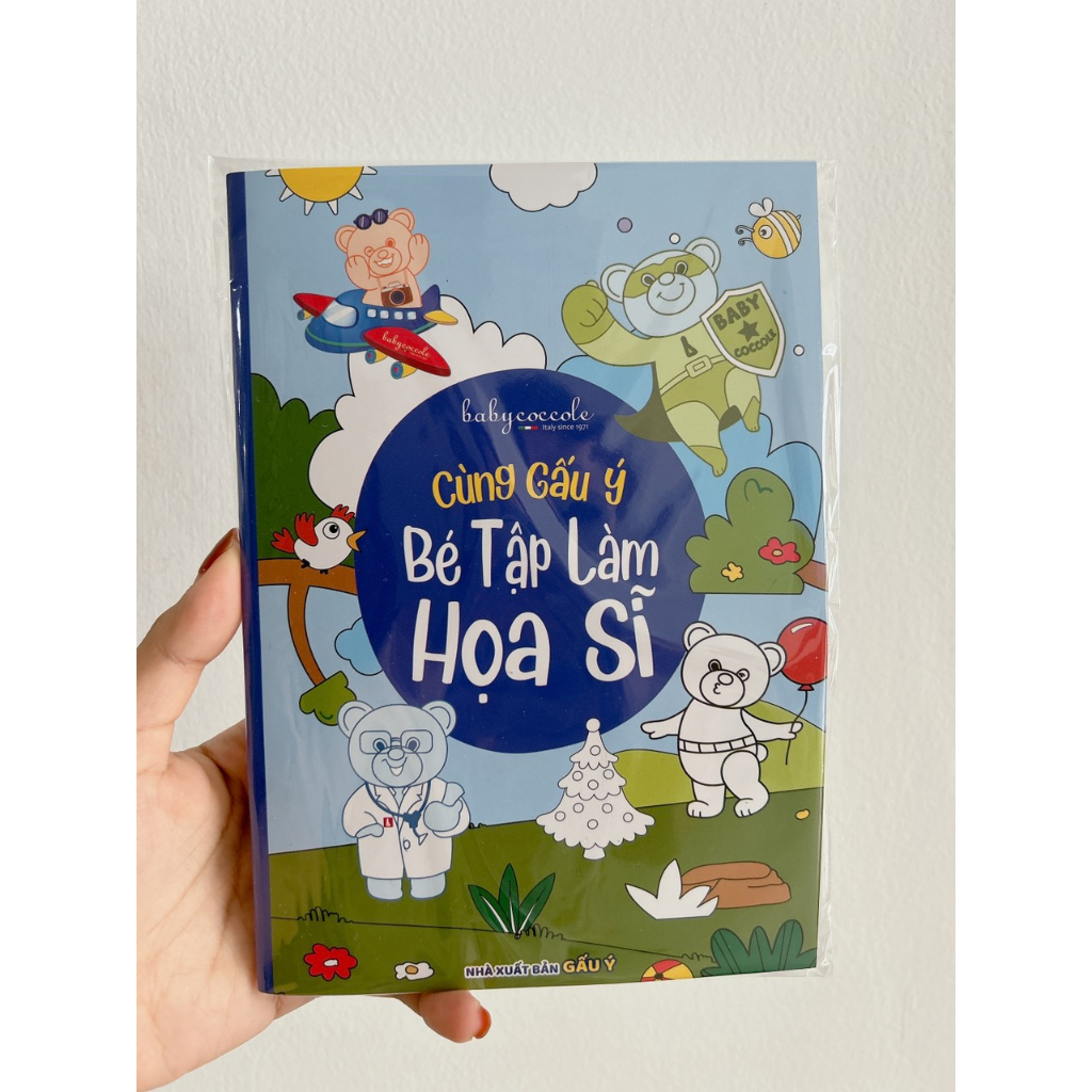 Tô màu cho bé Babycoccole cho bé từ 3 tuổi