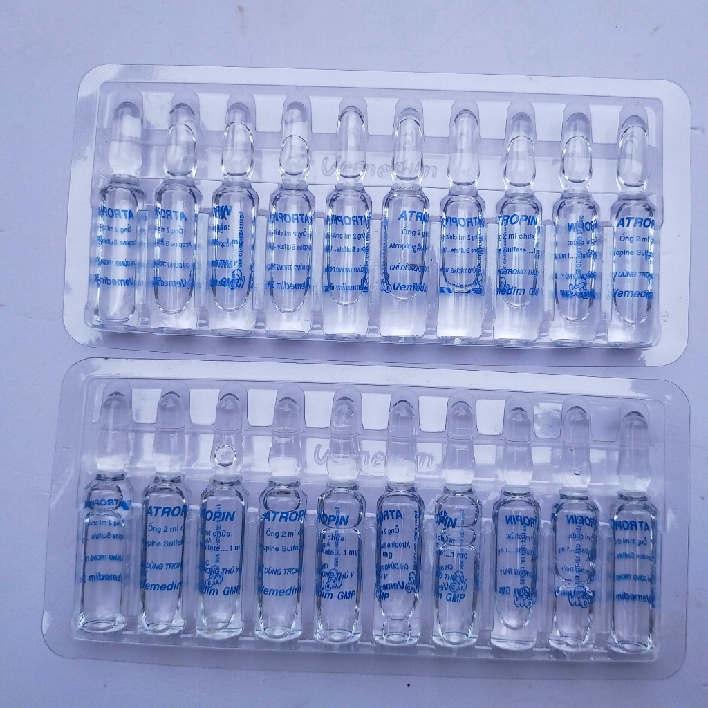 ATROPIN - Giảm co thắt, giảm nôn