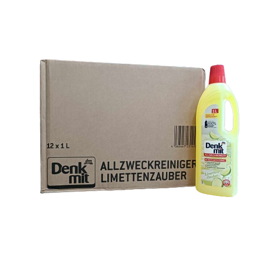 Hàng Đức - Nước lau sàn cao cấp Denkmit dung tích 1L hương hoa/ hương chanh thơm mát