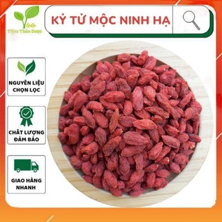 Kỷ tử ninh hạ khô tự nhiên size đại hạt to đều ngọt dùng pha trà kỷ tử táo đỏ, chè dưỡng nhan