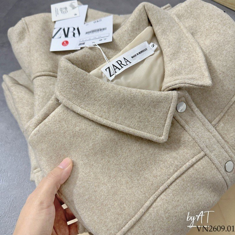 ÁO DẠ ZR 2 LỚP TÚI TRƯỚC