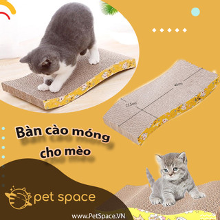 Bàn cào móng cho mèo tặng kèm catnip