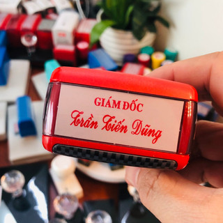 Khắc dấu chức danh theo yêu cầu