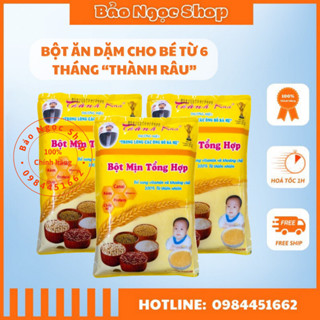 Bột ăn dặm dinh dưỡng cho bé từ 6 tháng Thành Râu