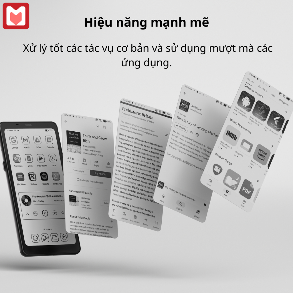 Máy đọc sách Boox Palma chính hãng