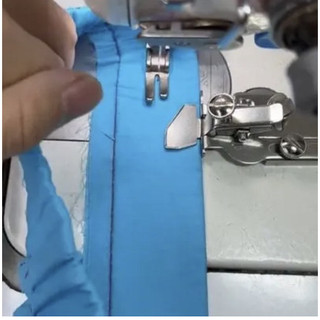 Cữ kẹp vải không nam châm , may lai chống quăn mép vải tặng kèm ốc bắt cữ