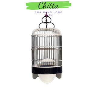 Lồng nuôi chim vành khuyên Thái Tử, lồng chim decor phong cách sang trọng hình gia