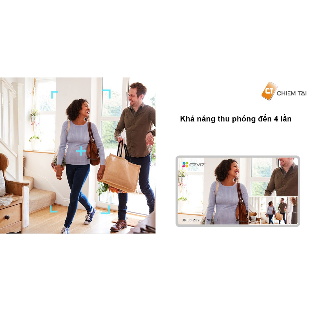 Camera IP Wifi EZVIZ H6 3K