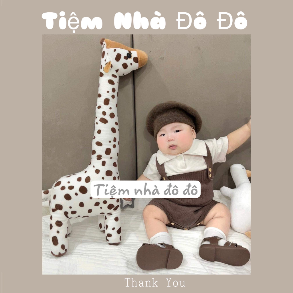 Quần yếm len Hàn Quốc thu dông sơ sinh cho bé gái bé trai từ 5 tới 15kg