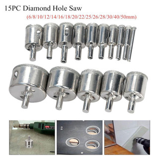 Mũi Khoan Kính ,Gạch, Đá Phi 6mm đến 34mm