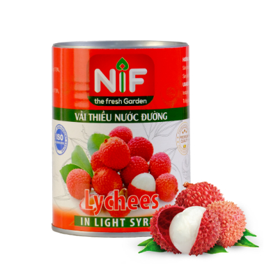 Vải thiều ngâm nước đường NIF 560g