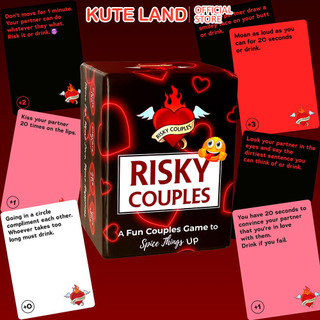 Bộ bài Risky Couples dành cho cặp đôi Tiếng Anh nhiều thử thách nóng bóng và câu hỏi thấu hiểu đối phương CDTA22