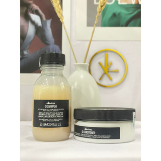 Dầu Gội Xả Davines oi oil mini 90ml