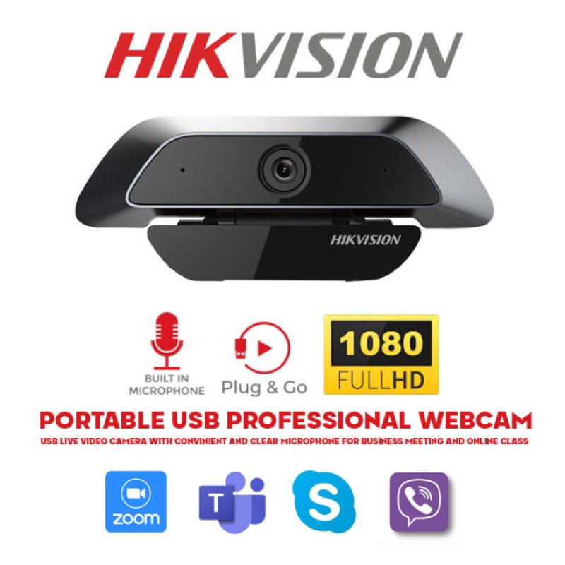 Webcam Chuyên Họp trực tuyến Livestream HIKVISION DS-U525  U525 HD1080 - Hàng chính hãng