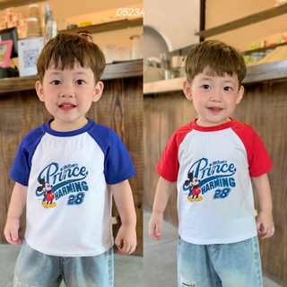 Áo phông Mickey cộc tay bé trai