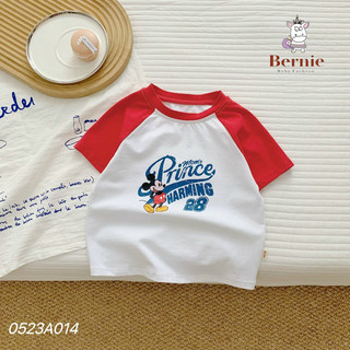 Áo phông Mickey cộc tay bé trai