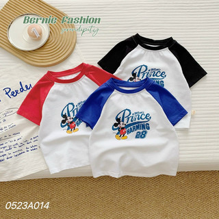 Áo phông Mickey cộc tay bé trai