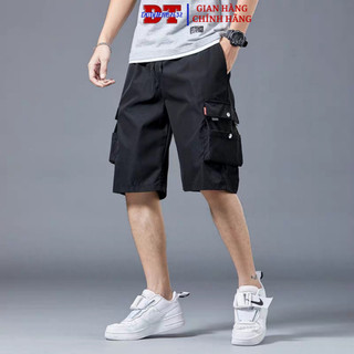 Quần đùi đàn ông ⚡️ CAO CẤP ⚡️ Quân short lững nam nữ 2 lớp mẫu mới, chất vải kaki cotton mịn mềm thoải mái S0