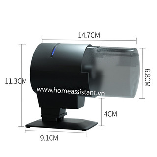 Máy cho Cá Ăn Tự Động WiFi Tuya MCA02