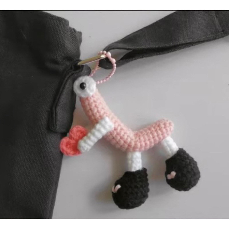 MÓC KHOÁ CHỮ CÁI BẰNG LEN | ảnh shop chụp|