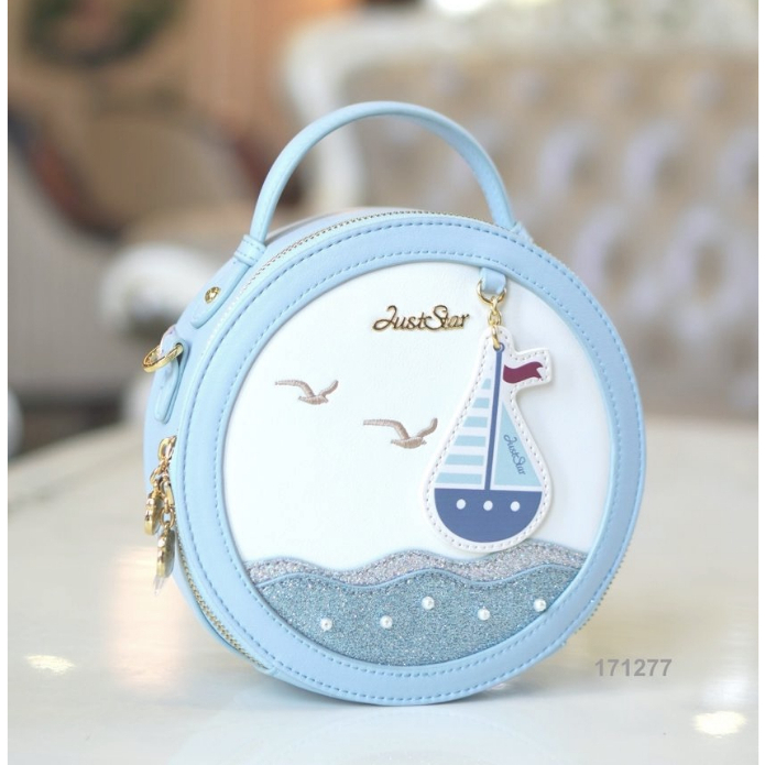 Túi phom tròn dễ thương Just Star ViAnh Store đi làm đi chơi 172866 172419 171277AA